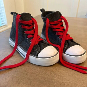 Gap Wool Blend Kids High Top Sneakers Size 13
